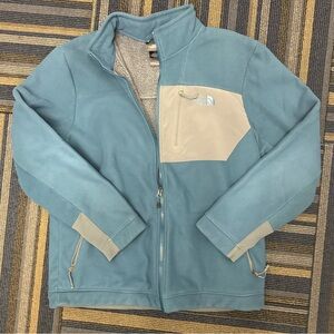 North face zip up fleece jacket